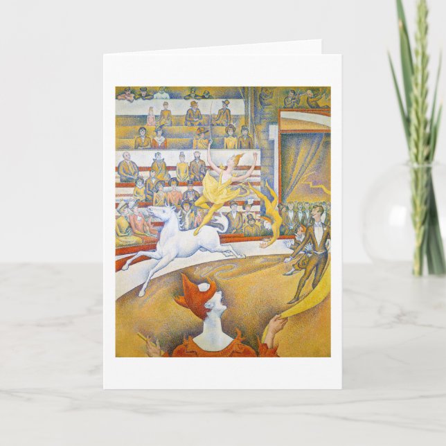 The Circus, Seurat Card (Front)