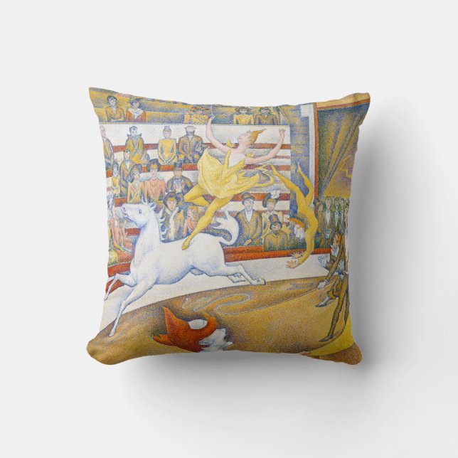 The Circus, Seurat Cushion (Front)