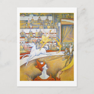 The Circus, Seurat Postcard