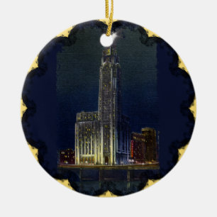 The Citadel At Night Ornament