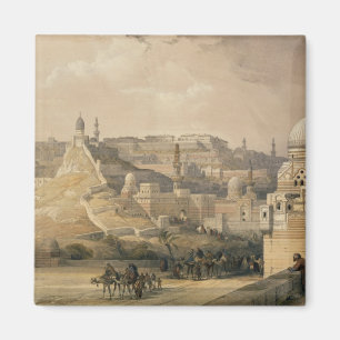 The Citadel of Cairo, from "Egypt and Nubia" Magnet