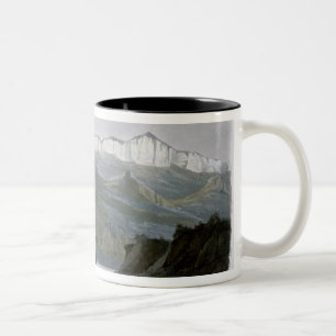 The Citadel Rock on the Upper Missouri, plate 18 f Two-Tone Coffee Mug