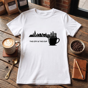 The City and The Cup Chicago Skyline T-Shirt