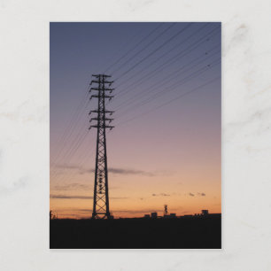 The City at Sunset: Tokyo Postcard