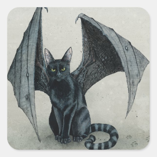 The City Battycat Sticker (Front)