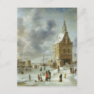 The City Gate of Hoorn Postcard