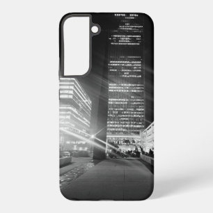 The City Lights B&W Tough Samsung Phone Case