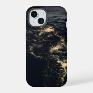 The City Lights Of Japan At Night. iPhone 15 Case