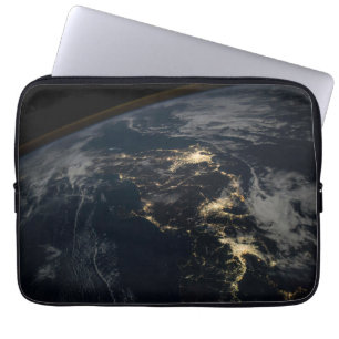 The City Lights Of Japan At Night. Laptop Sleeve