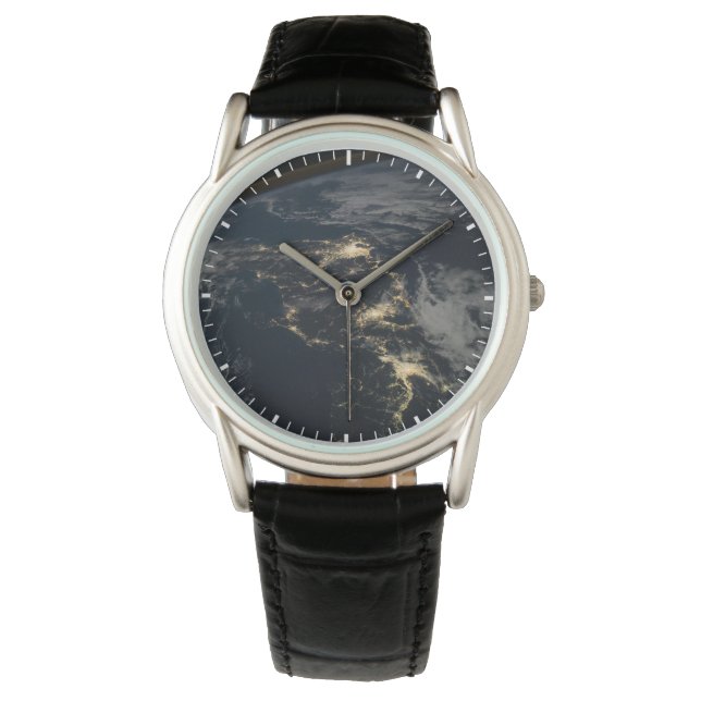 The City Lights Of Japan At Night. Watch (Front)