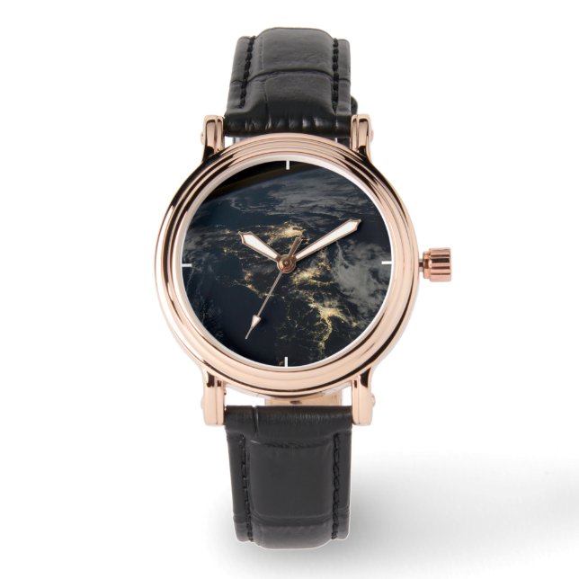 The City Lights Of Japan At Night. Watch (Front)