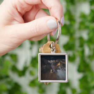The City Lights Of Jazan And Its Suburbs Key Ring