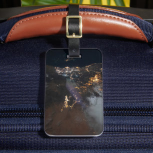 The City Lights Of Jazan And Its Suburbs Luggage Tag