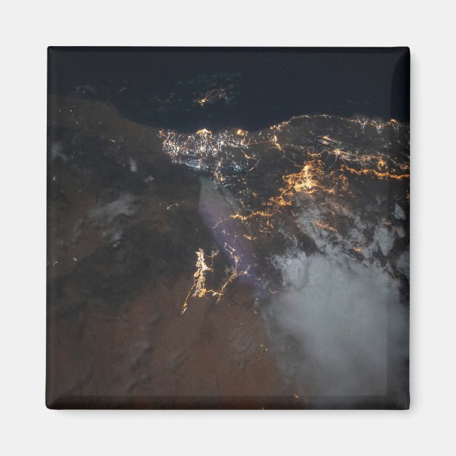 The City Lights Of Jazan And Its Suburbs Magnet (Front)