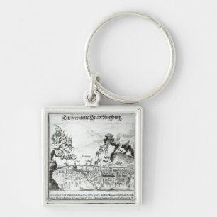 The City of Augsburg forced to accept Catholic Key Ring