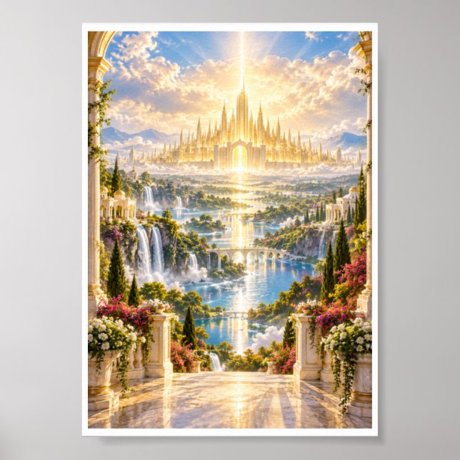 The City of Light Poster (Front)