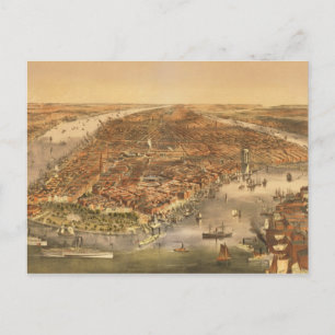 The City of New York, 18 Postcard
