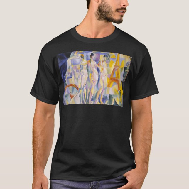 The City Of Paris By Robert Delaunay T-Shirt (Front)