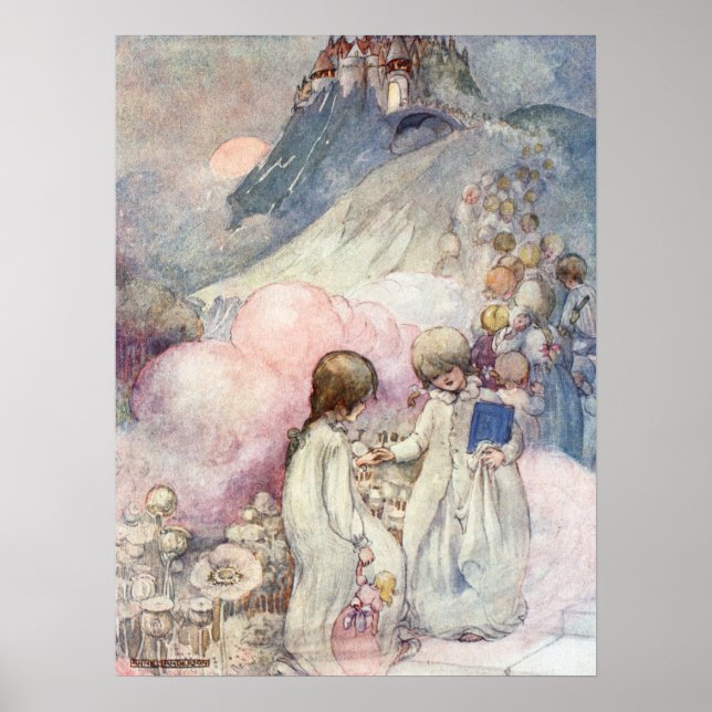 The City of Sleep by Anne Anderson Poster (Front)