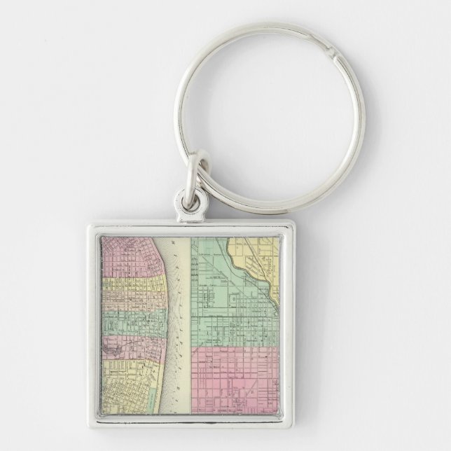 The City Of St Louis Missouri Key Ring (Front)