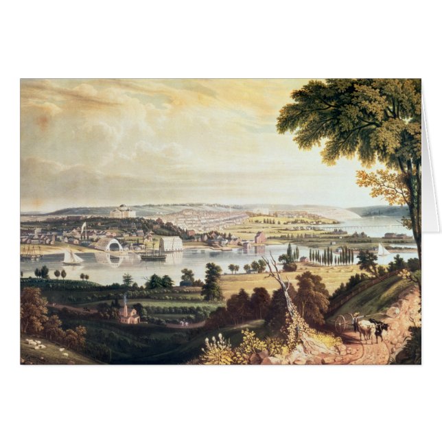 The City of Washington from beyond the Navy (Front Horizontal)