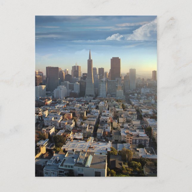 The City | San Francisco California Postcard (Front)