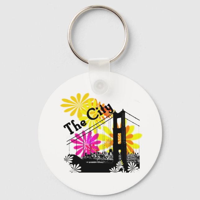 The City: San Francisco Key Ring (Front)