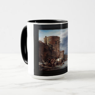 The City Wall of Haarlem in the Winter Mug