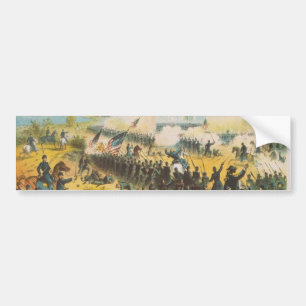 The Civil War Battle of Shiloh Pittsburg Landing Bumper Sticker