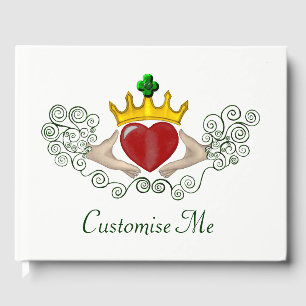 The Claddagh (Full Colour) Guest Book