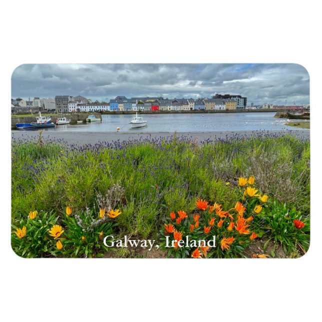 The Claddagh (Galway Bay) in Galway, Ireland Magnet (Horizontal)