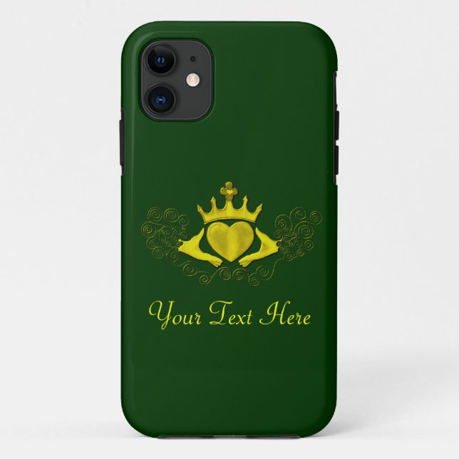 The Claddagh (Gold) Case-Mate iPhone Case (Back)