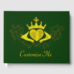 The Claddagh (Gold) Guest Book