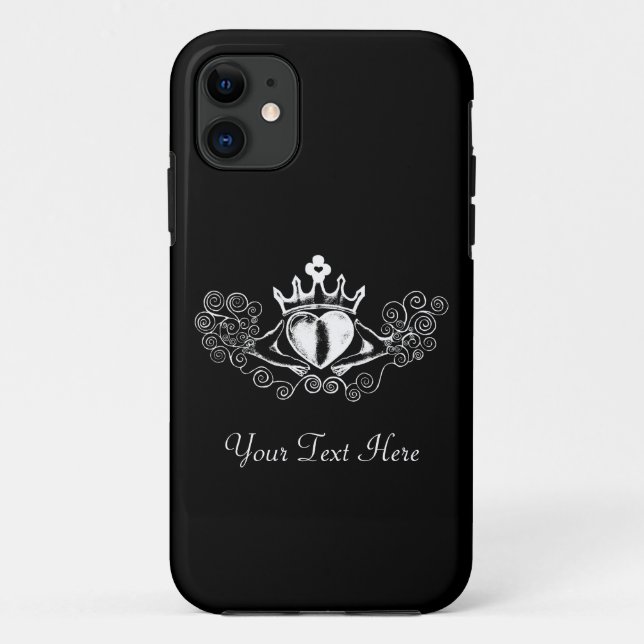The Claddagh (White) Case-Mate iPhone Case (Back)