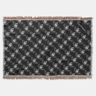 The Claddagh (White) Throw Blanket