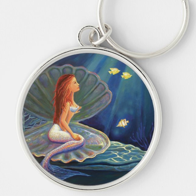 The Clamshell Mermaid - Key Chain (Front)
