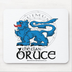 The Clan Bruce Mouse Mat