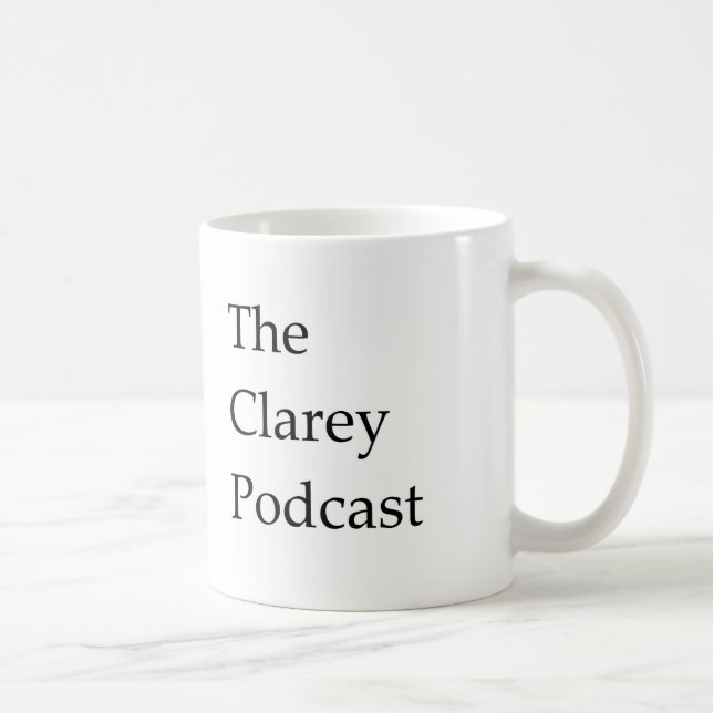 The Clarey Podcast Mug (Right)