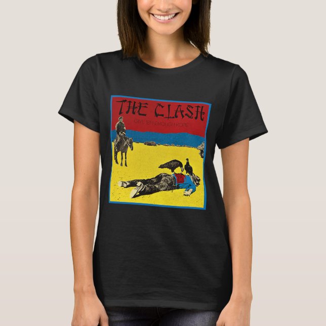 The Clash  Give 'Em Enough Rope T-Shirt (Front)