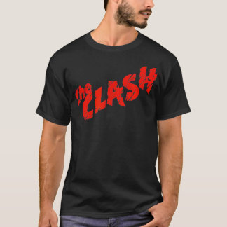 The Clash u2013 Scratched Red Logo  T-Shirt