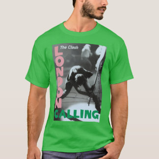 The Clashs London Calling Rock Band funny T-Shirt