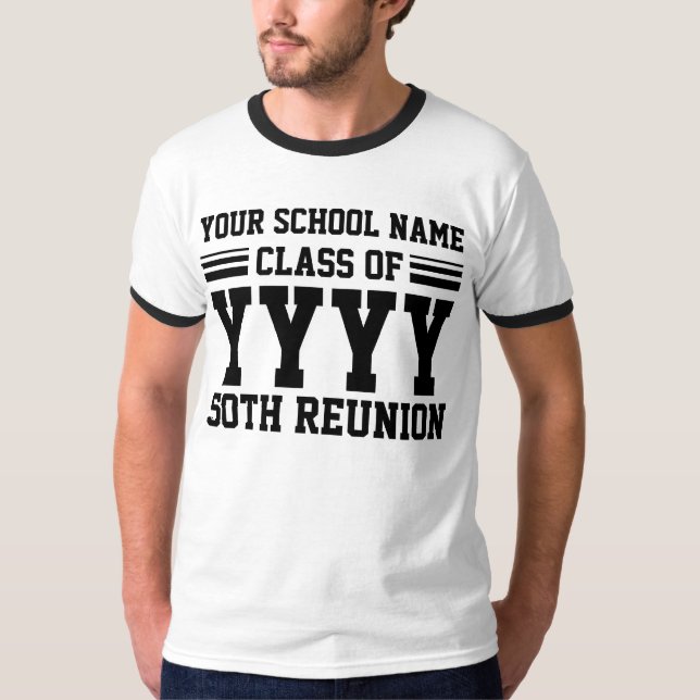 The Class Reunion Template T-Shirt (Front)