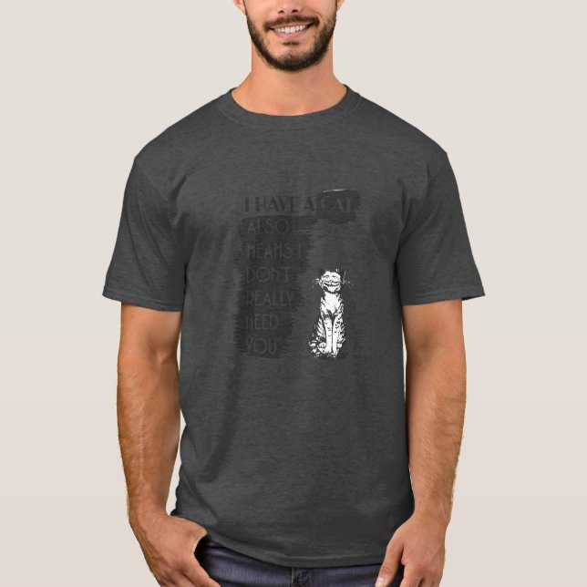 The classic cat retro T-Shirt (Front)