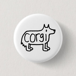 the classic corgi button