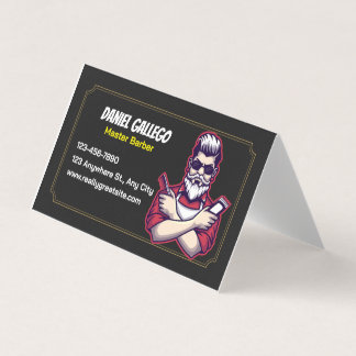 The Classic Cut Barber Business Card