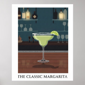 The Classic Margarita Poster