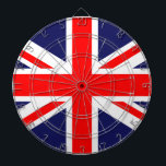 The Classic Union Jack Dartboard<br><div class="desc">The Union Flag, or Union Jack, is the national flag of the United Kingdom. It is so called because it combines the crosses of the three countries united under one Sovereign - the kingdoms of England and Wales, of Scotland and of Ireland (although since 1921 only Northern Ireland has been...</div>