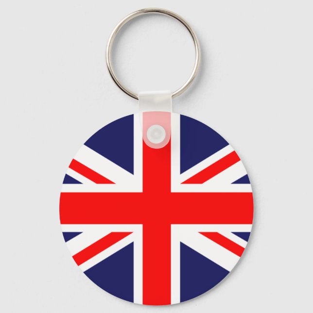 The Classic Union Jack Key Ring (Front)