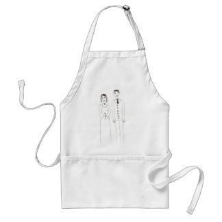 The Classic wedding Standard Apron