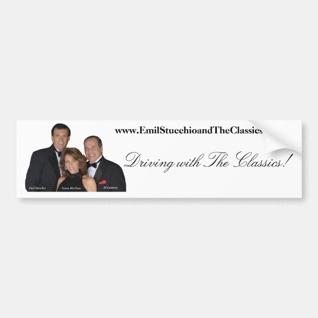 The Classics - Bumper Sticker! Bumper Sticker (Front)